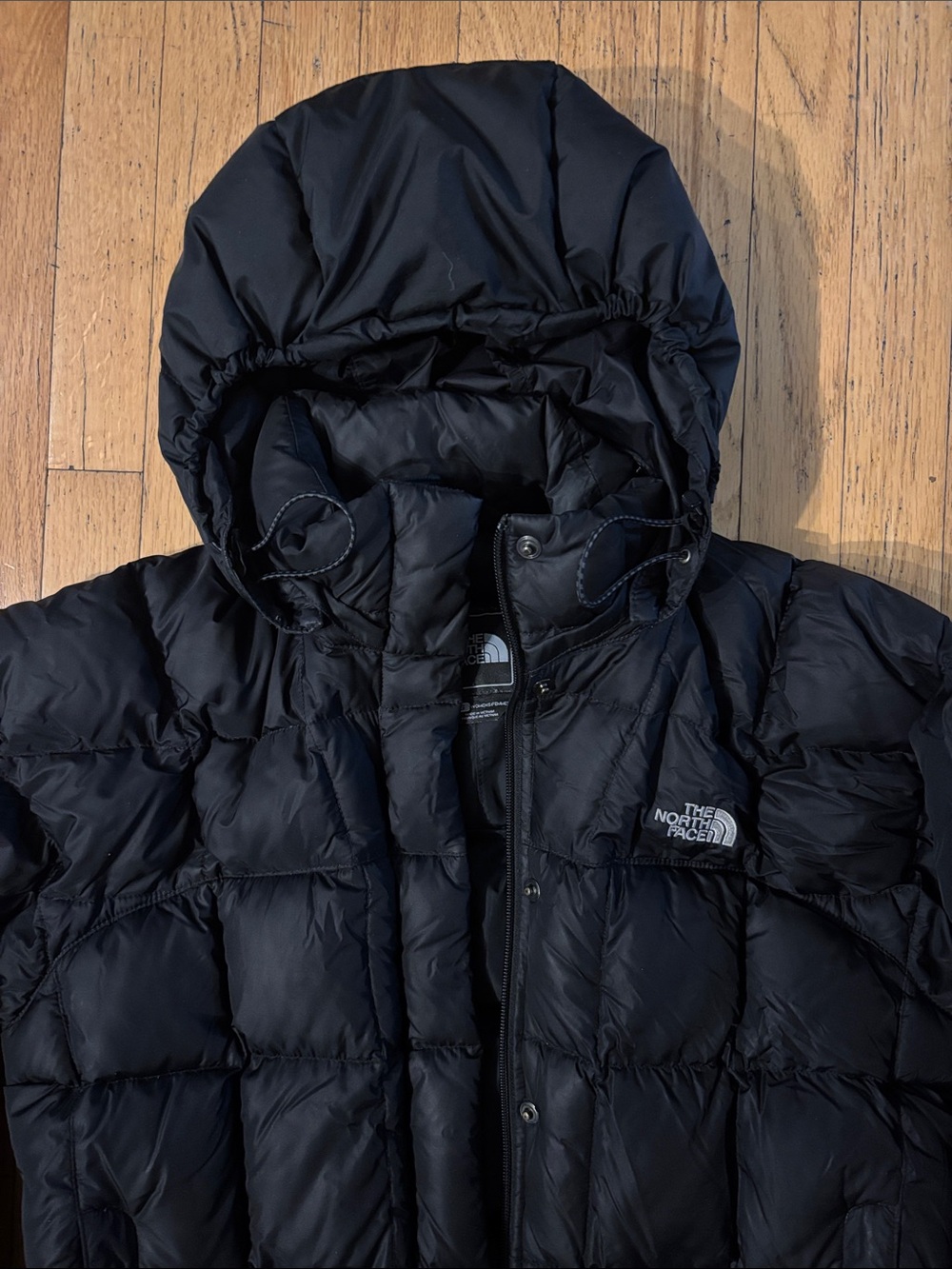 The North Face Women’s Metropolis Down Quilted Parka Jacket - Black - Large - Picture 4 of 15